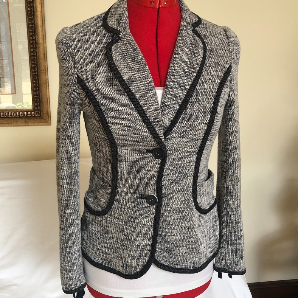 Anthropologie Cartonnier Knit Sweater Blazer/XS